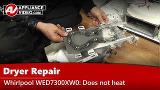 Dryer Diagnostic & Repair: Heating Element - Whirlpool, Maytag & Kenmore
