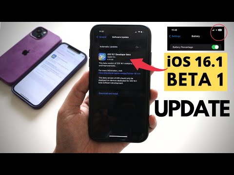 iOS 16.1 Beta 1 Update on iPhone XR !