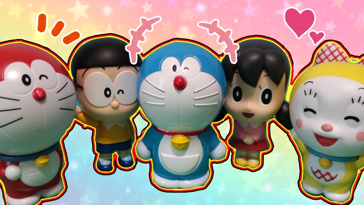 ドラえもんが何かを見つけたよ！これは何かな？開けてみよう！