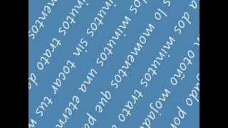 DESPISTADOS-cada dos minutos con letra