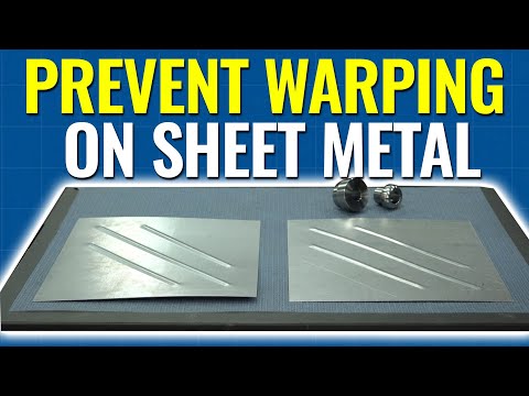 Rolling Beads in a Patch Panel Without Warping! Best Way to Pre-Stretch Metal! Eastwood