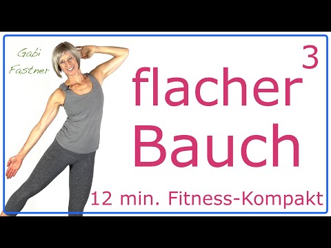 3🔹12 min. für den flachen Bauch | ohne Geräte, im Stehen
