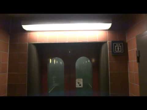 Siemens (mod. by: ThyssenKrupp) Hydraulic elevator @ Copenhagen H, Copenhagen, Denmark.