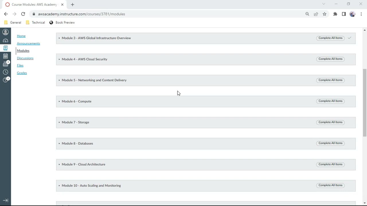 AWS Cloud Foundations -  Module 4 - Knowledge Check - Anand K