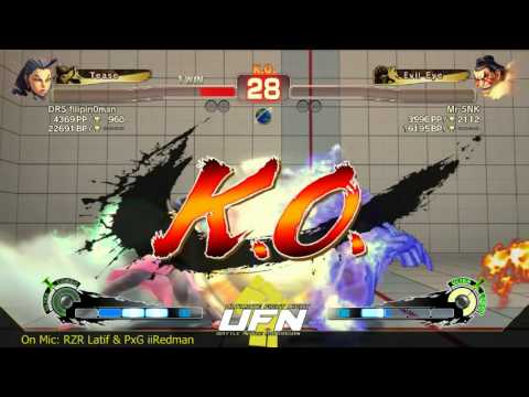 DRS Filipinoman (Rose) vs Mr. SNK (HO) - UFN Main Event - RZR Latif on commentary w/ SolidxP - 1 / 2