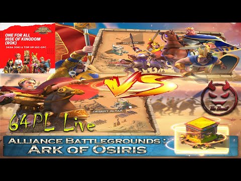 64PL Ark Of Osiris VS BIA KD 1846 | Enemy Got 5 Zenobia!!! | 64PL | KD 1664 | Rise Of Kingdoms