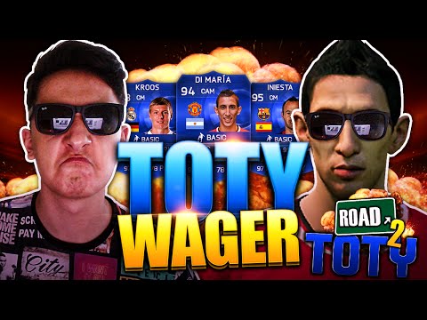 EPIC FIFA TOTY WAGER -  FIFA 15 ROAD TO TOTY