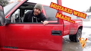 1998 GMC k3500 door handle replacement: Project Clyde