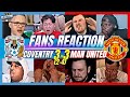 MAN UNITED FANS REACTION TO COVENTRY (2)3-3(4) MAN UNITED | FA CUP