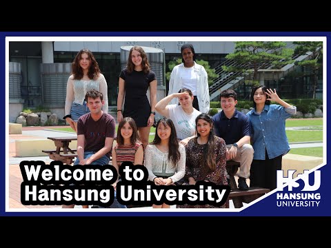 Welcome to Hansung YouTube Thumbnail