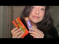 ASMR Snickers Bar And Reese S Peanut Butter Cups