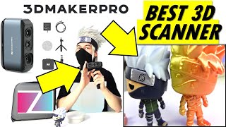 3DMAKERPRO MOOSE scanner 3D smart recensione unboxing test scansione 3d tutorial software JMStudio
