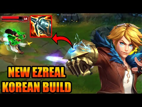 NEW EZREAL KOREAN BUILD THAT ONE SHOTS EVEN TANKS !! ( INCOMING NERF? RIGHT RIOT?? lol )