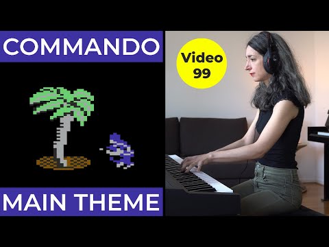 Rob Hubbard - Commando Main Theme (for Piano)