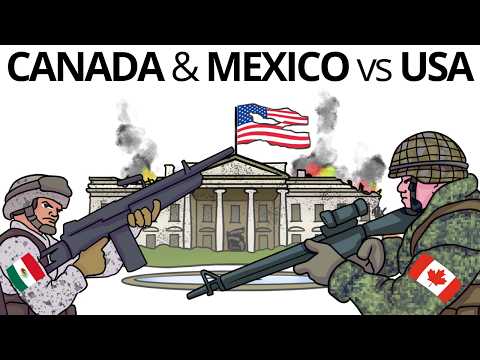 Could Canada and Mexico Conquer the United States?