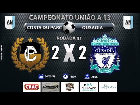CAMPEONATO UNIÃO A 13 - CDP 02X02 OSD