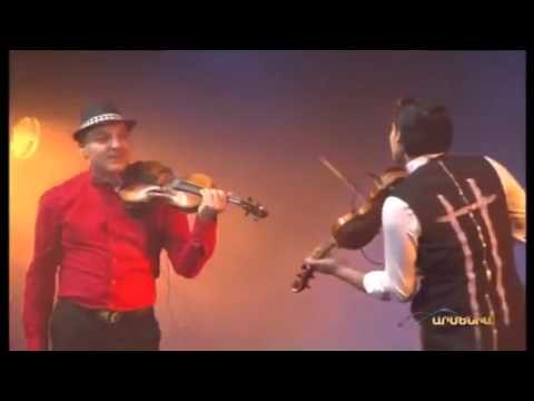 Edgar Akopyan and Tigran Petrosyan. Kings on Ice. Yerevan 05.03.2016 - TV version