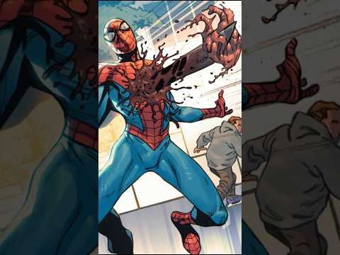 Venom visitó a un niño con cáncer y le contó como mató a Spiderman #marvel #marvelcomics #comics