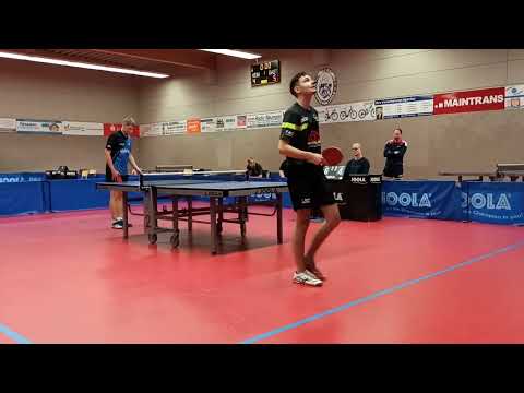 TT RL West 18.09.2022 TGL-TGO - Nils Rau vs. Edin Donlagic Satz 5