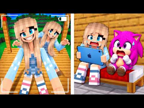 GİZLİ KAMERADA KORKUNÇ CANAVARLARIMI YAKALADIK! - Minecraft