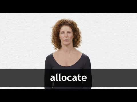 to be allocated definition Youtube video