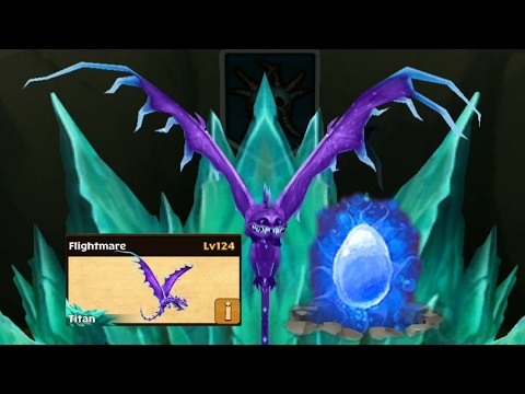 Flightmare max level 124 titan mode||Dragons rise of Berk