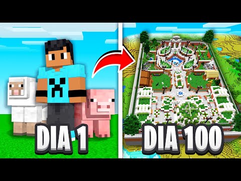 SOBREVIVI 100 DIAS EM UM ZOOLÓGICO NO MINECRAFT O FILME