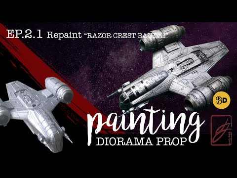 [EP2/1] ZERO PAINT -  REPAINT /  RAZOR CREST BANDAI