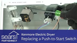 Replacing a Kenmore Electric Dryer Push-to-Start Switch