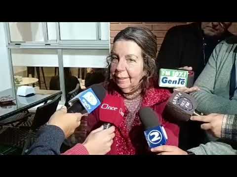 Rita Colombo respondió a los cuestionamientos tras la movilización frente a la Junta Departamental