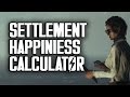 Settlement Happiness Calculator by Oxhorn - Fallout 4