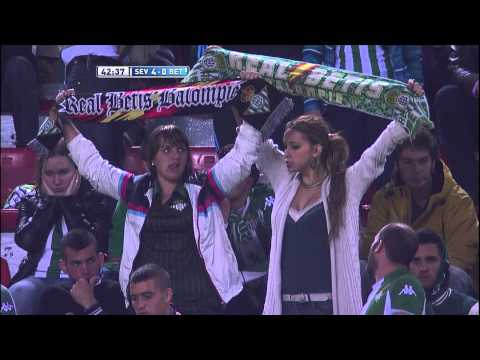 La Liga | Gol de Fazio (4-0) en el Sevilla FC - Real Betis | 18-11-2012 | J12