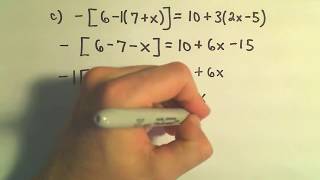 Solving a Basic Linear Equation - Example 3