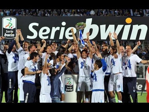 Premiazione Pescara per la promozione in Serie A - post Pescara-Nocerina 1-0 2011/12