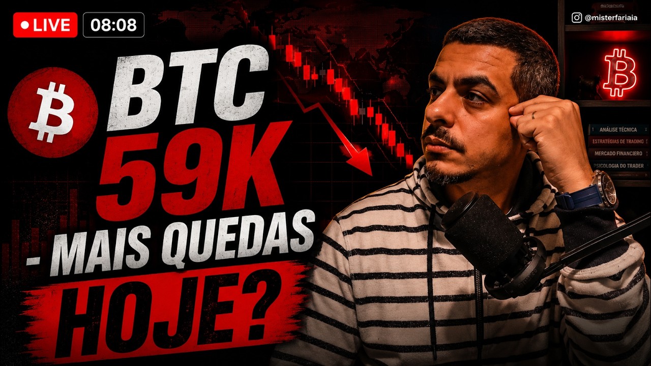 Bitcoin Agora - HOJE TEM JOLTS - Analisando Ações Mercados e ETFs - Day Trade Cripto