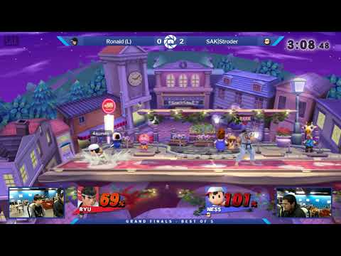 The Smash Lab 122 - Grand Finals - Ronald (L) (Ryu) vs SAK|Stroder (Sheik)