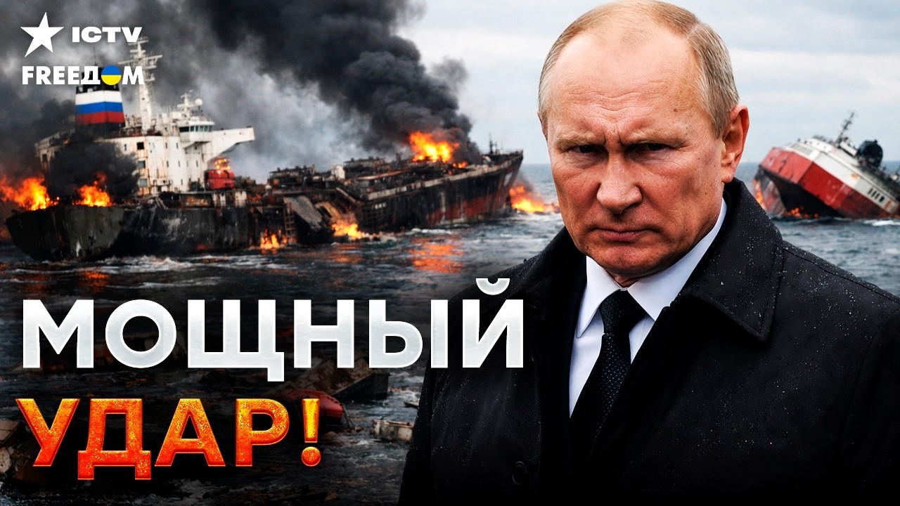 НЕСЕТСЯ страшное для КРЕМЛЯ. ТЕНЕВОЙ флот РФ сотрут в пыль. США и ЕС приняли Ж