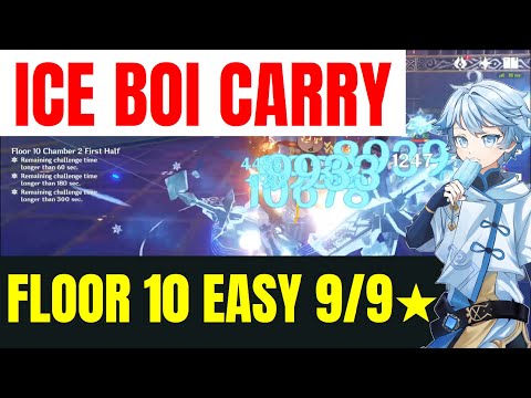 SPIRAL ABYSS FLOOR-10 9/9 STARS GUIDE - Genshin Impact