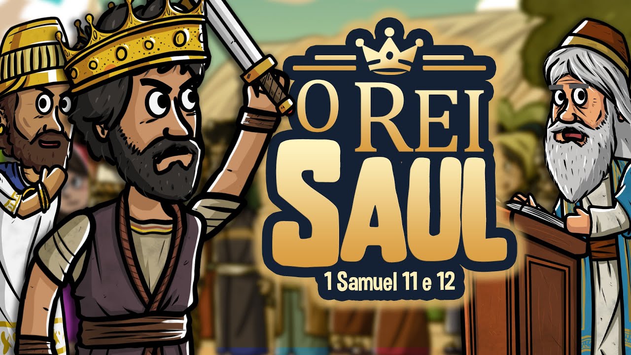 O Rei Saul👑⚔ | A batalha contra os amonitas | Histórias da bíblia | Minha Primeira Bíblia | 53