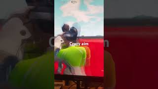 Crazy aim in fortnite! #fortnite