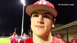 Hoosac's Matt Koperniak set a school record with 123 hits, and pitched the Hurricanes to a 4-0 win o