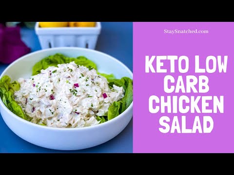 Keto Low Carb Chicken Salad