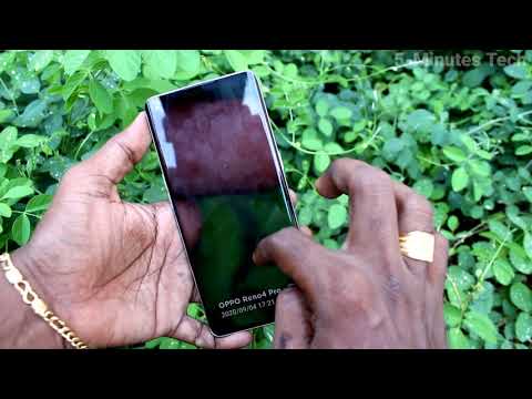 How to add or remove camera watermark in Oppo Reno 4 Pro