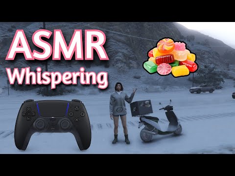 ASMR Gaming | GTA V HARD CANDY | Whispering + Controller Sounds 💤