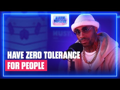 HAVE ZERO TOLERANCE FOR PEOPLE