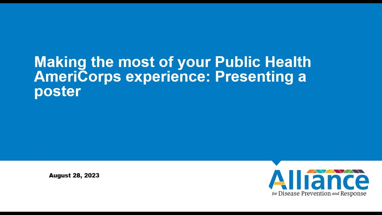 Poster sessions 101: What to Expect