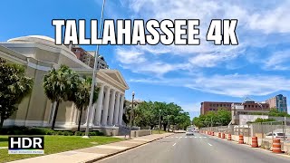 Florida Capitol Driving Tour 4K, Florida State University, Canopy Roads || Tallahassee, Florida