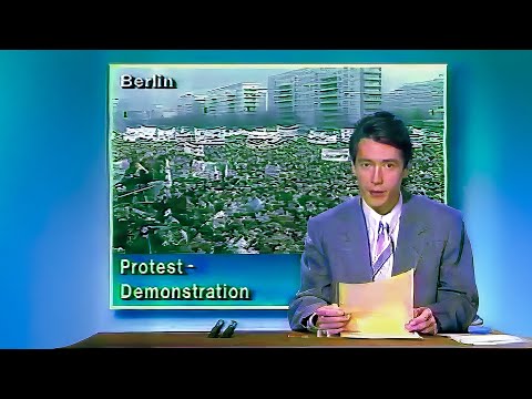 Fernsehen der DDR 1 - Aktuelle Kamera vom 04.11.1989 Großdemo am Alex