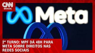 Vídeo: MPF vê resposta genérica da Meta e endurece cobrança sobre bloqueios | CNN NOVO DIA