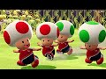 Mario Strikers Battle League Quick Battle  Mario Luigi Peach And Toad